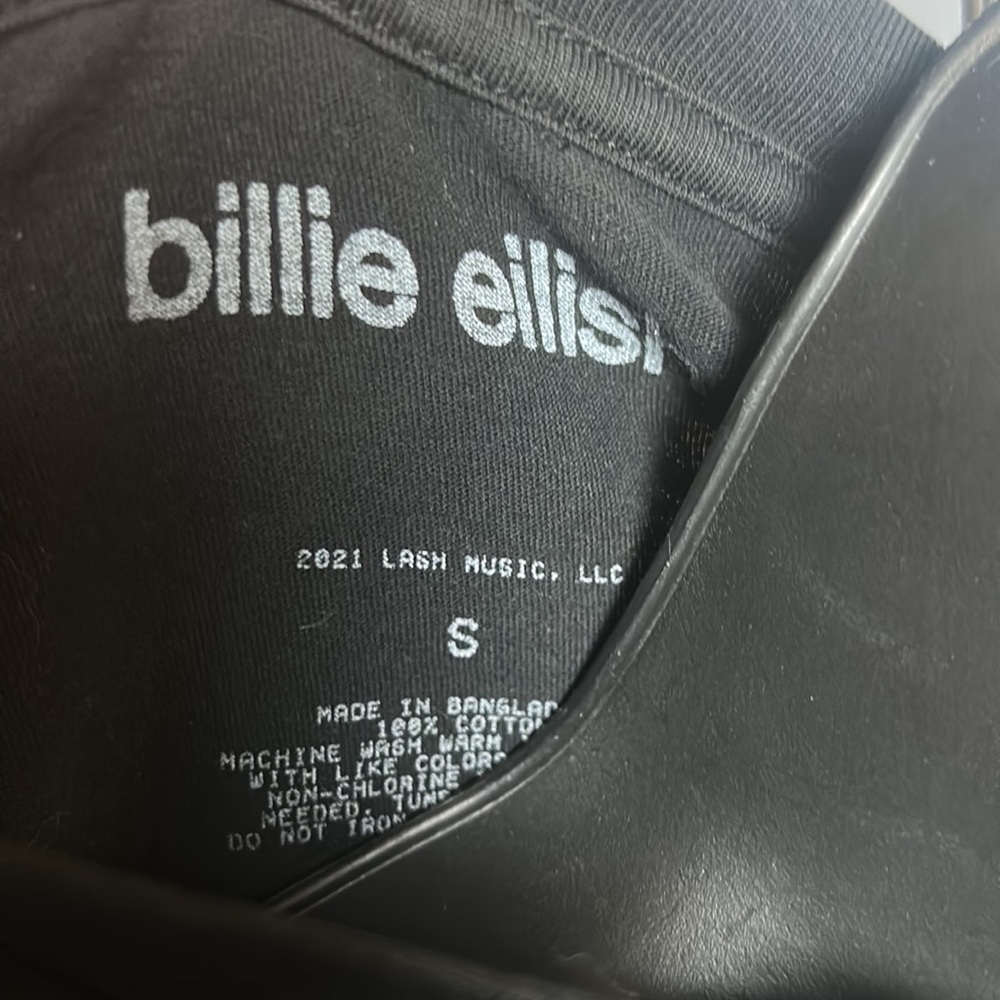 Billie Eilish Happier Than Ever Graphic T Shirt - Picture 3 of 4